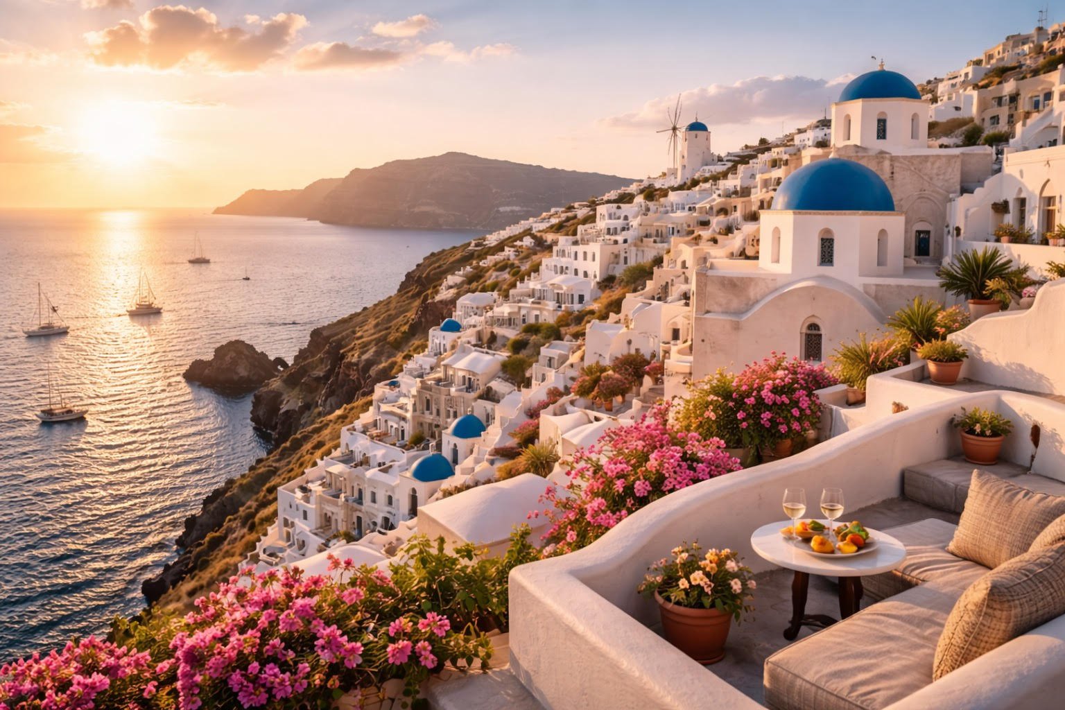 Santorini vs Mykonos which Greek island is best travel style