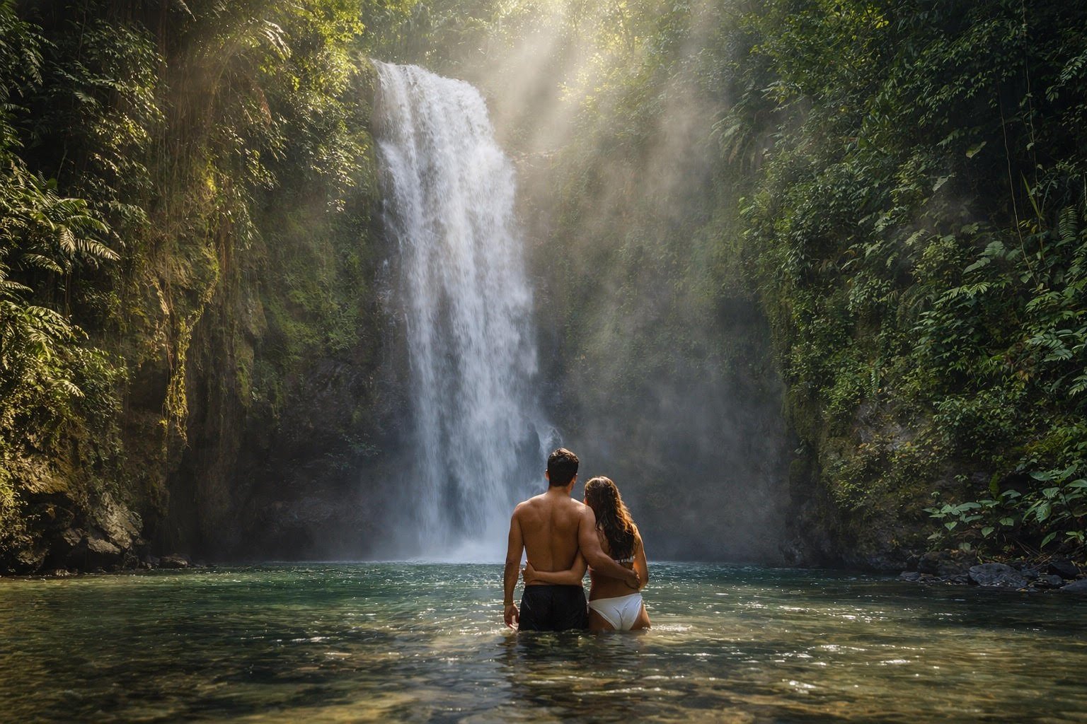 Luxury honeymoon beach destination